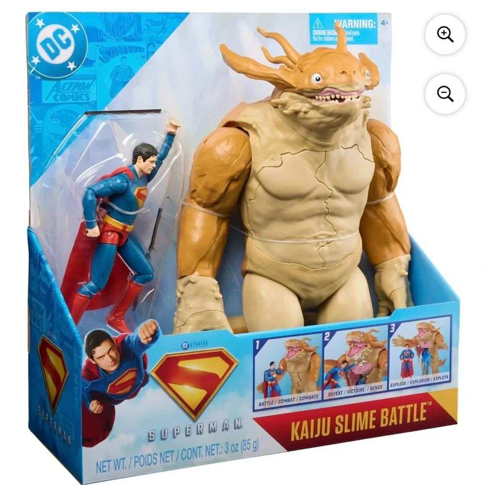 Superman and Kaiju Slime & Fortress of Solitude